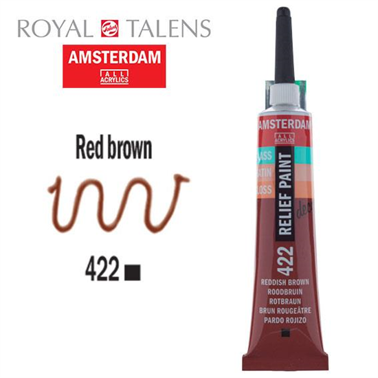 amsterdam red brown 422
